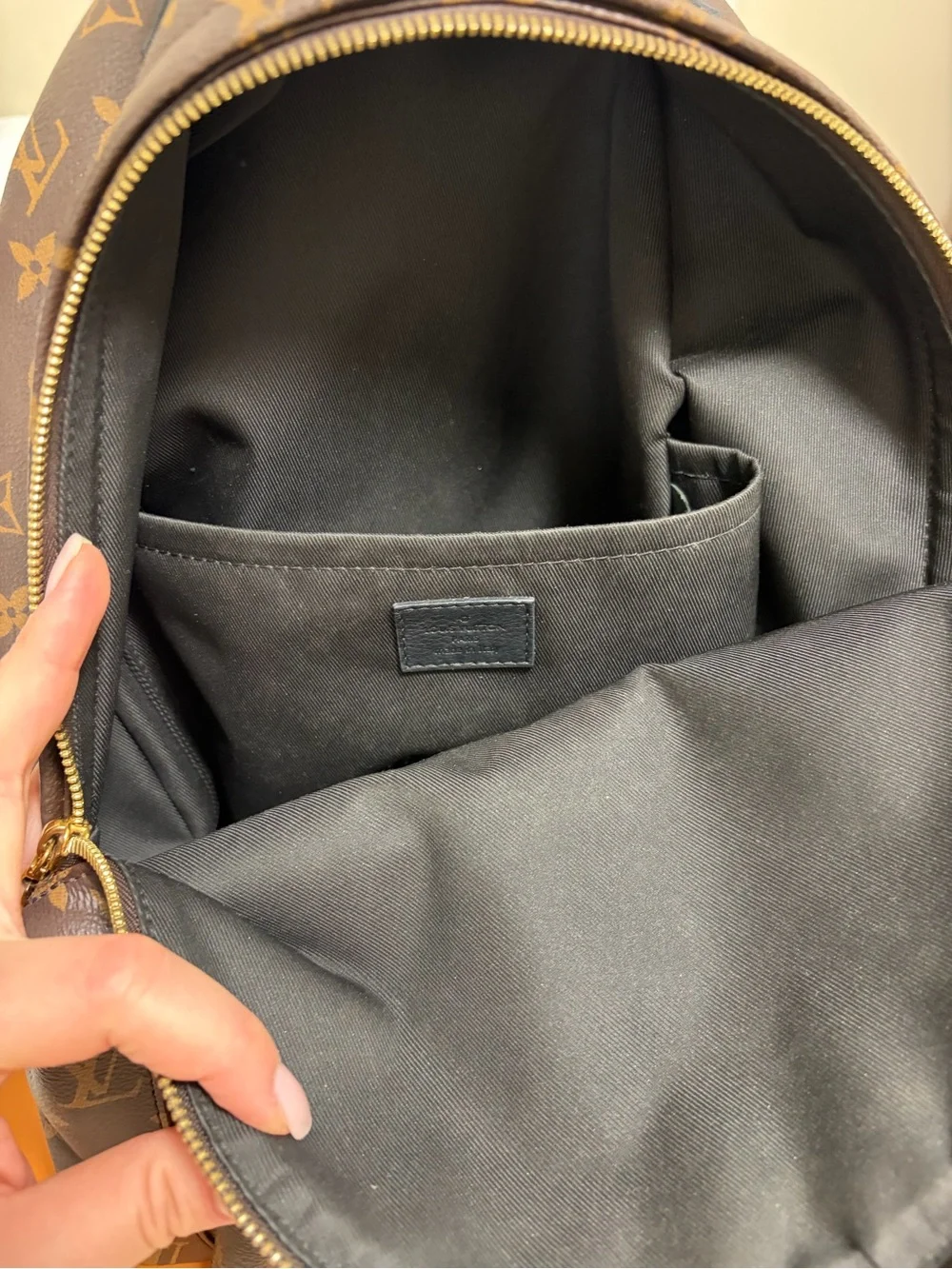 Louis Vuitton Brown Monogram Canvas Backpack